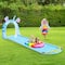 Pool Central® 16ft. Inflatable Elephant Arch Sprayer Slide Outdoor Kids Water Toy